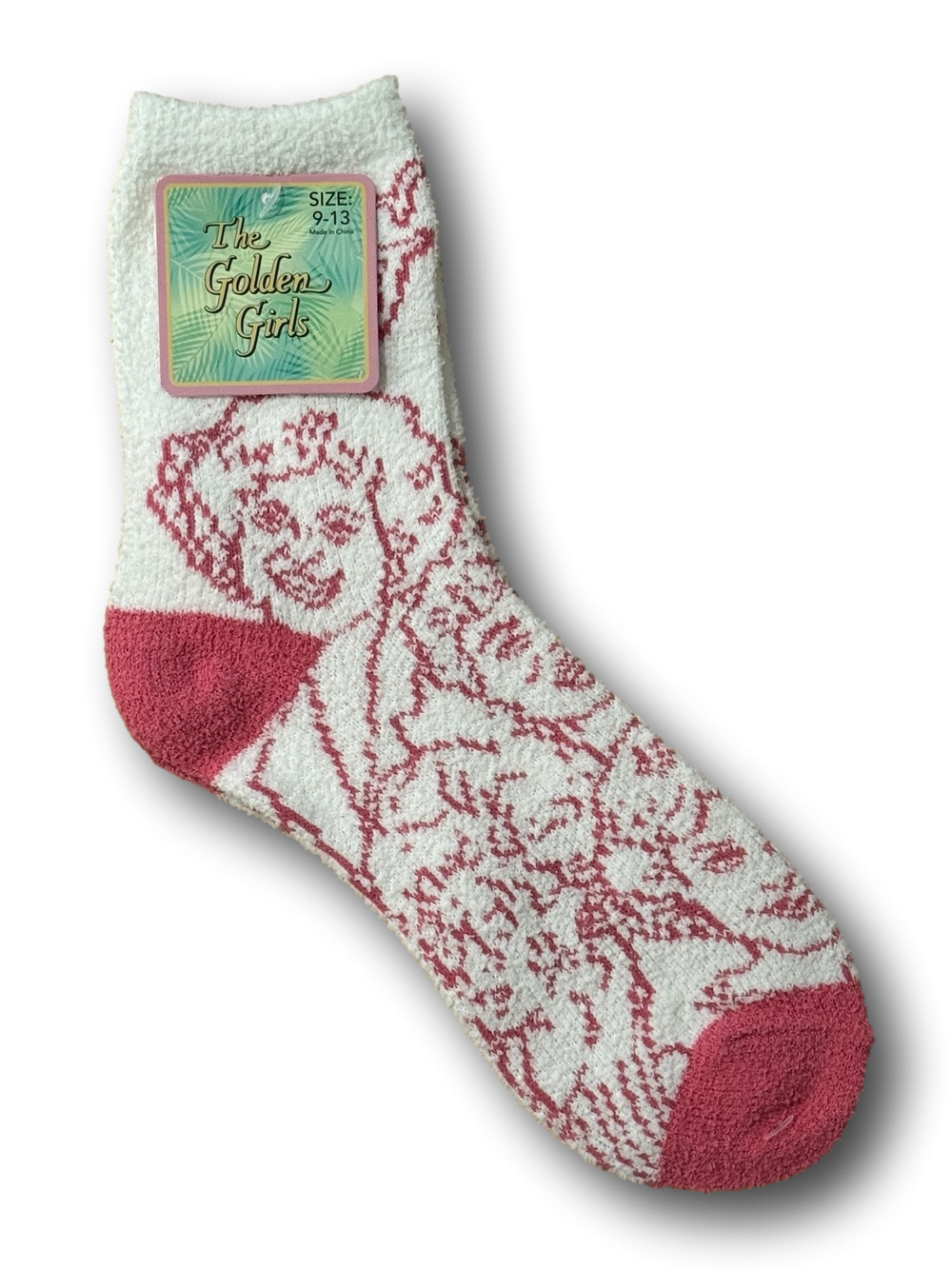 3/$20 The Golden Girls Retro Funny Novelty Cozy Socks - NWT